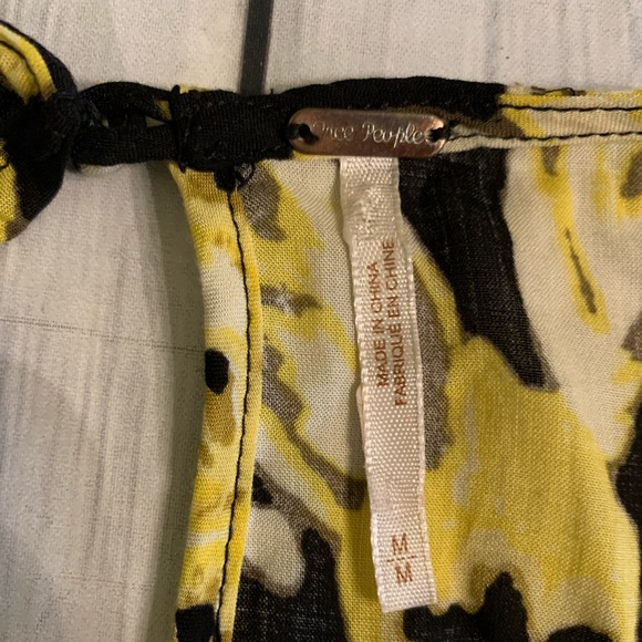 Free People Size M First Kiss Floral Print Dress - Picture 8 of 8